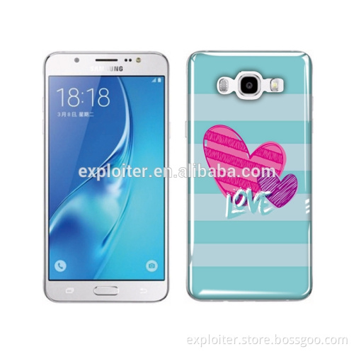 Ultra slim soft plastic epoxy smart cover for samsung galaxy j5